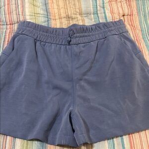lululemon athletica Periwinkle Scuba Elastic-Waist Athletic Shorts